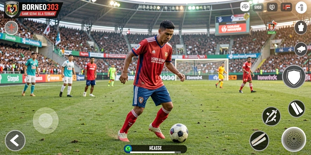Tampilan gameplay utama BORNEO303 yang memukau dan mendebarkan.