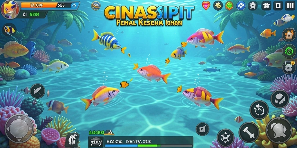 Tampilan gameplay CINASIPIT yang seru dan penuh warna.