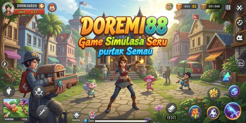 Gameplay DOREMI88 yang penuh warna dan interaktif.