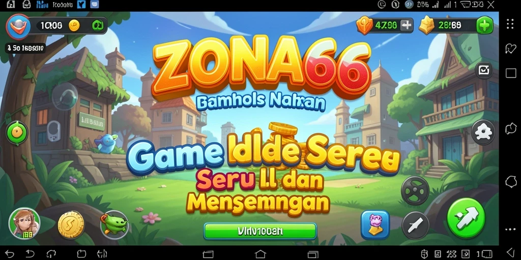Tampilan gameplay ZONA66 yang mengasyikkan dan interaktif.